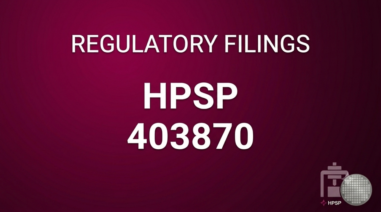 [Disclosure] HPSP (403870) Shareholders Approve Appointment of Kevin Ki-Doo Lee as Inside Director with 86.7% Votes in Favor