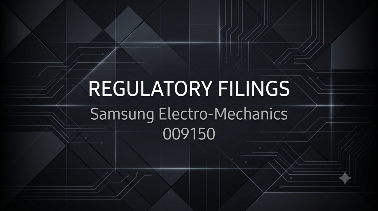 [Disclosure] Samsung Electro-Mechanics (009150) – Consolidated Earnings Announcement (Provisional) / 2026-07-30